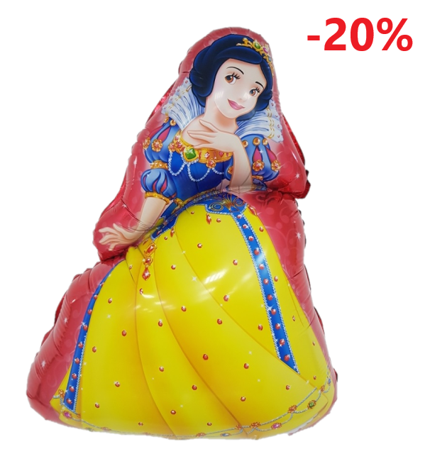 Шар (25"/65см) Фигура, Белоснежка, Китай 