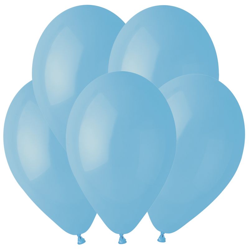 Италия Gemar 12" Пастель Baby Blue, 100 шт.