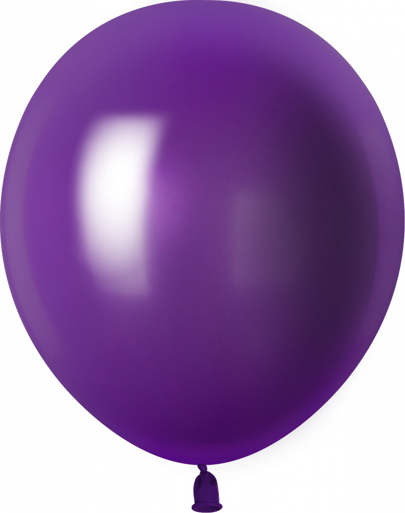 Шар (12''/30 см) Фиолетовый, металлик, 100 шт.