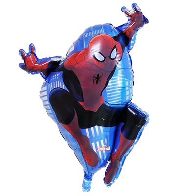 Шар (30''/76см) Фигура, Человек Паук в прыжке, в упак.