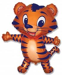 FM Шар (36''/91 см) Фигура, Тигренок, Синий