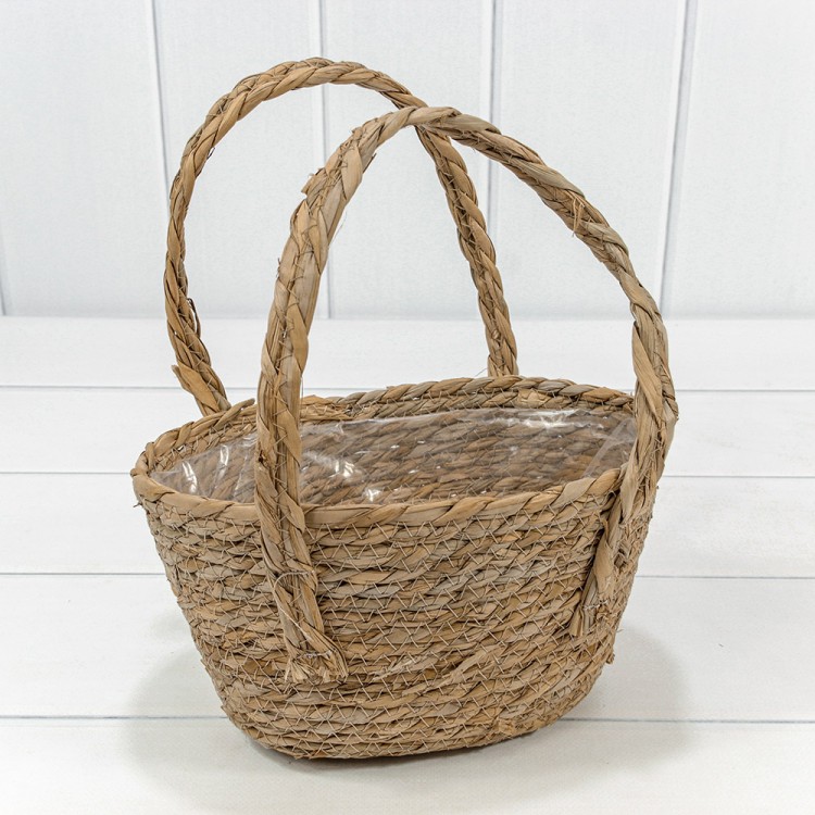 Корзина плетёная 26*15*15 (±5%) из камыша Натуральный