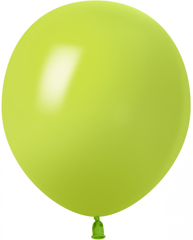 Шар (18''/46 см) Весенне-зеленый, пастель, 10 шт. Китай/512