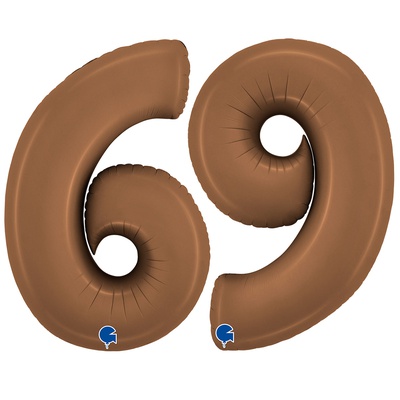 G ЦИФРА 6/9 40" Сатин Chocolate