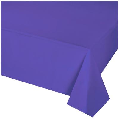 Скатерть п/э Фиолетовая 1,4х2,75м