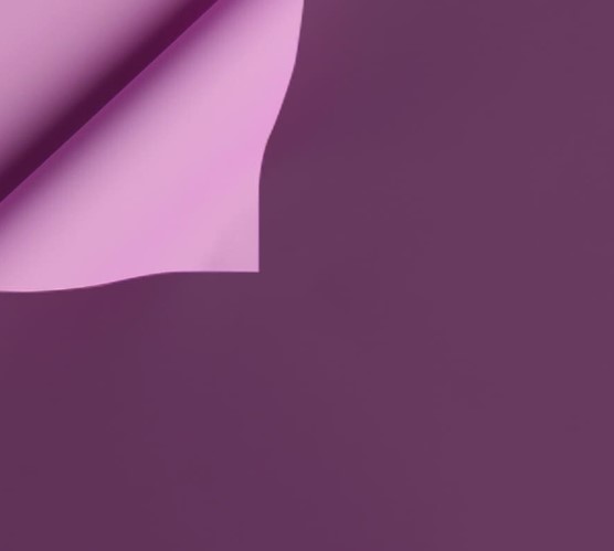 Плёнка матовая двухсторон 58см x 10м Тёмно-фиолетовый и Сиреневый