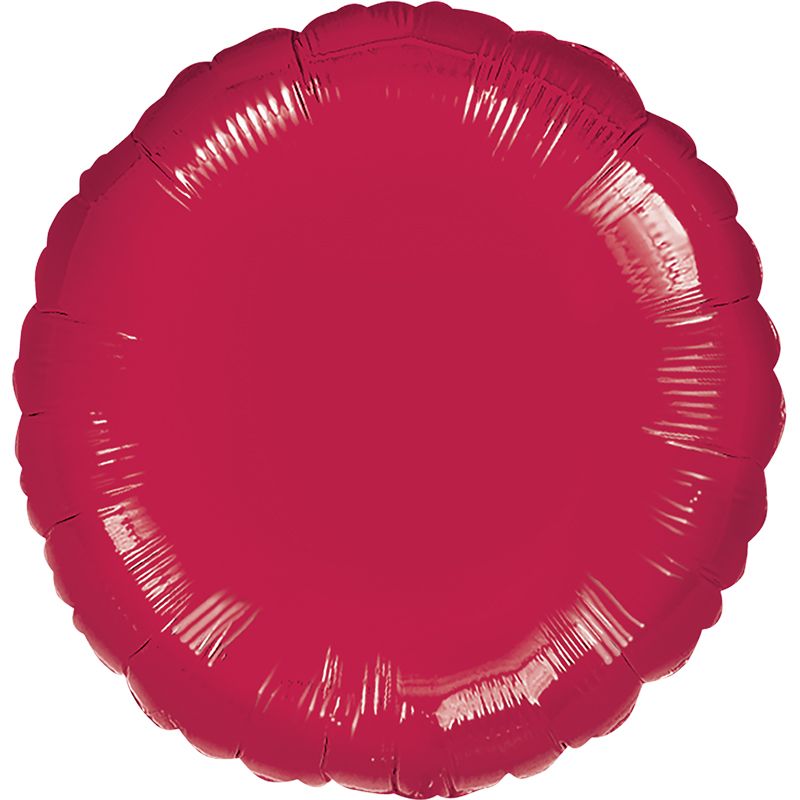 А 18" Круг Бургундия / Burgundy Round S15 / 1 шт /