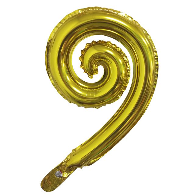 К 17 Спираль Золото / Curve gold / 1 шт /