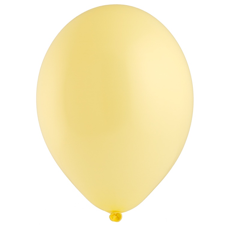 Шар 14" Пастель Экстра Lemon, BELBAL / 50 шт./