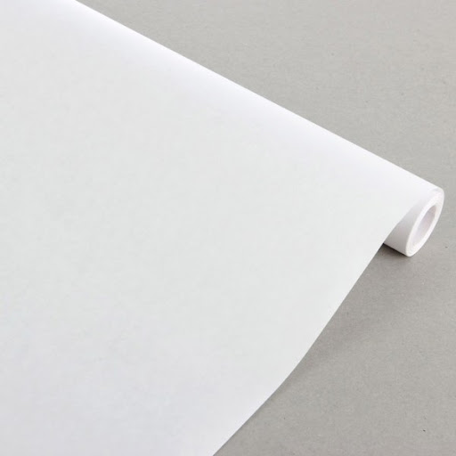 Бумага Крафт белый  Чистый 700мм x 10ярд 420гр. 