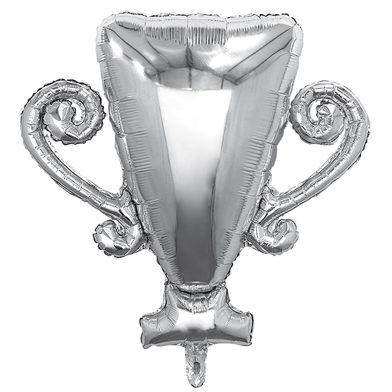 Шар (36''/91 см) Фигура, Кубок Чемпиона, Серебро, 1 шт. в уп.