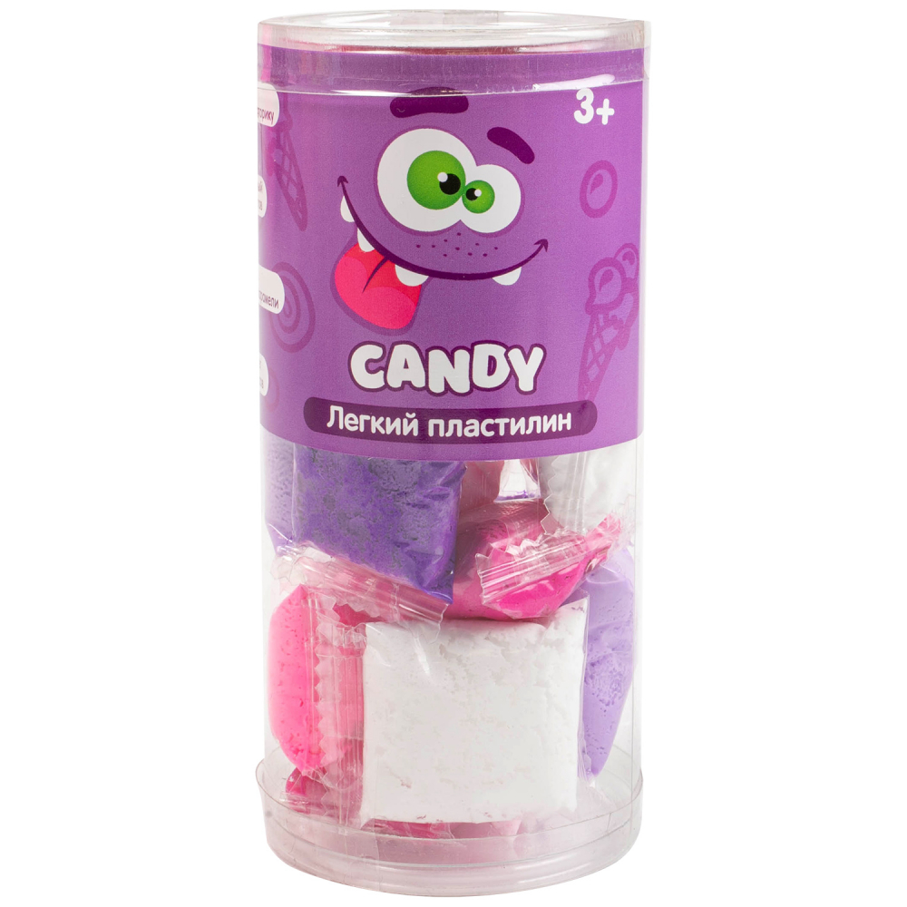 Легкий пластилин,  Crazy Clay, набор Candy (mini), 36 г.