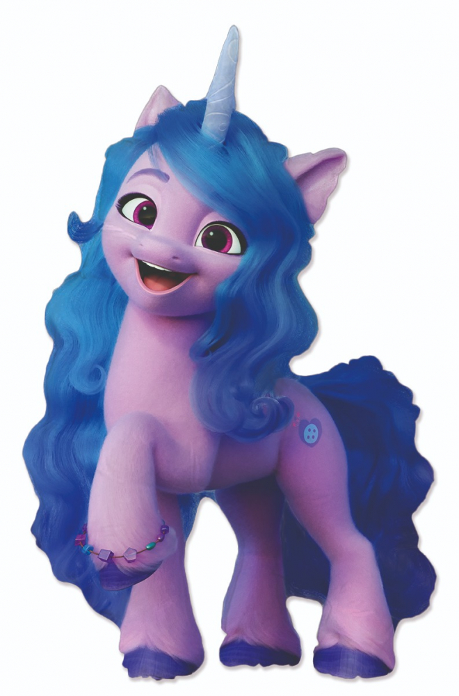 FM Шар (13''/33 см) Мини-фигура, My Little Pony, Лошадка Иззи, 1 шт.