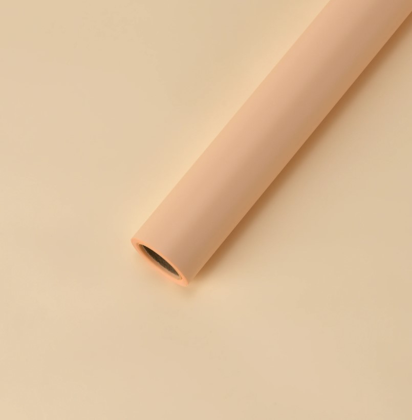 Пленка матовая Дымка "PASTEL new", 60 см*30 м, шампань