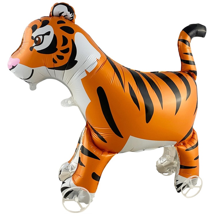 Шар 3D (31''/79 см) Фигура, Каталка Тигр