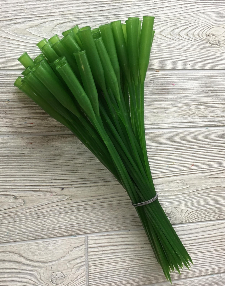 Удлинитель для цветов, прозрачный светло-зелёный, 39 см, 50 шт. / 1 упак. /