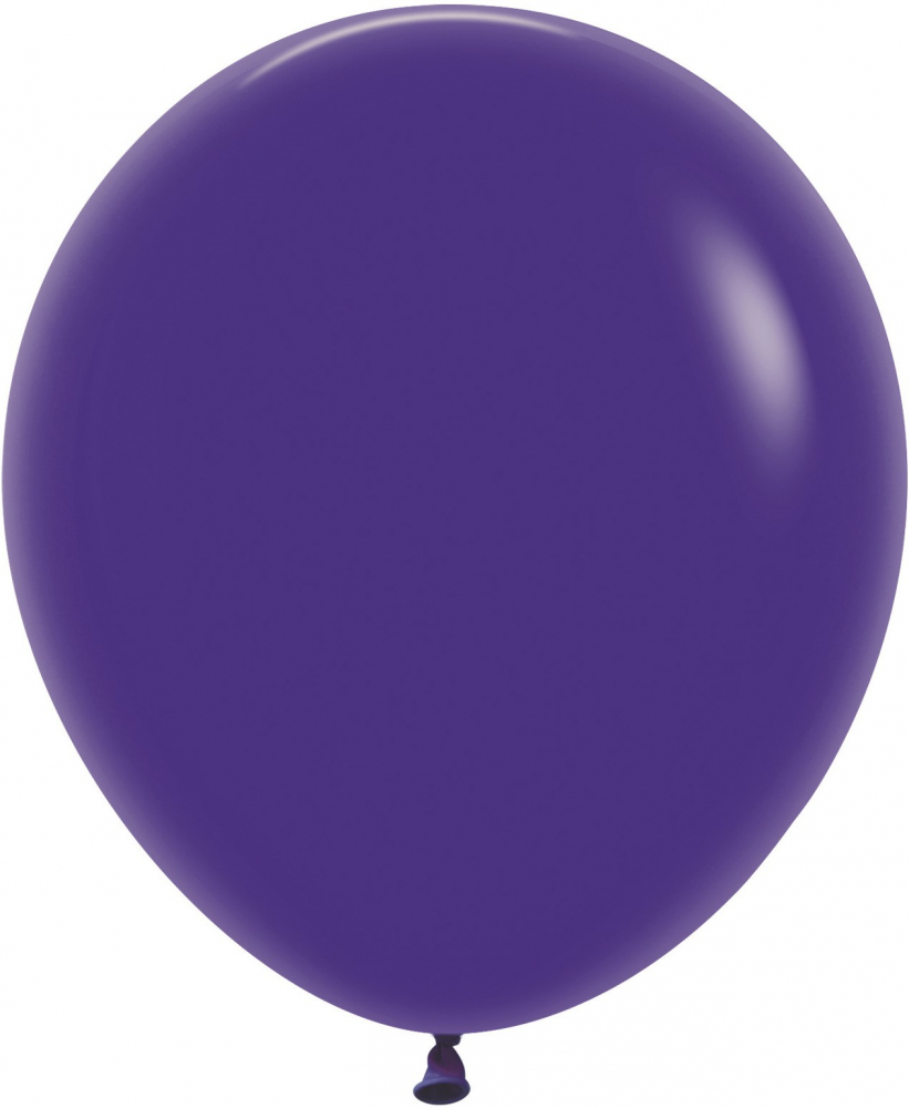 S Шар (18''/46 см) Фиолетовый (051), пастель, 1 шт.