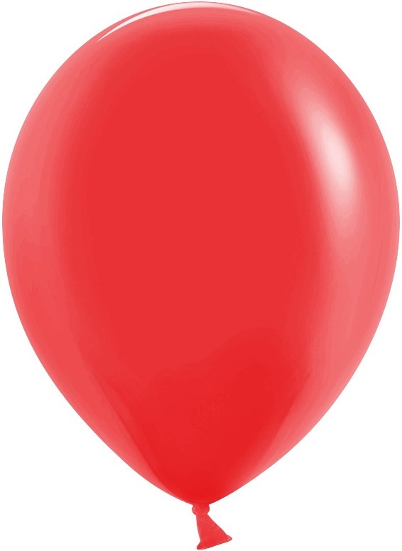К Шар (12''/30 см) Красный, пастель, 100 шт.