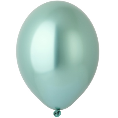 Шар 14" Хром Glossy Green, BELBAL / 50 шт./